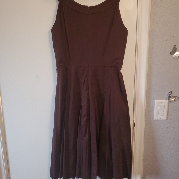 Calvin Klein Brown Knee Length Dress - Picture 2 of 3